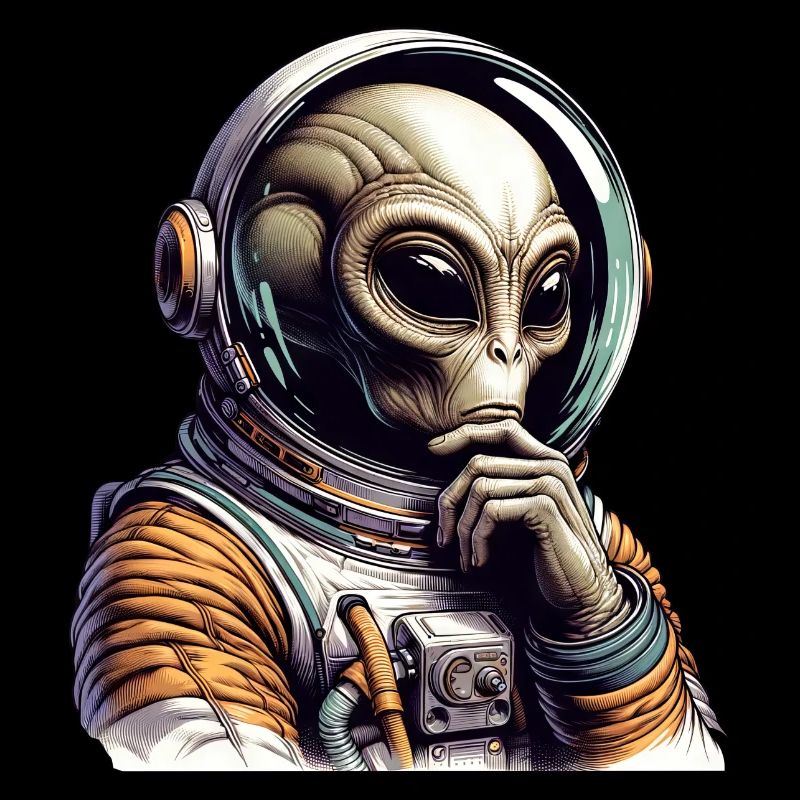 Aventure spatiale d’un cosmonaute extraterrestre