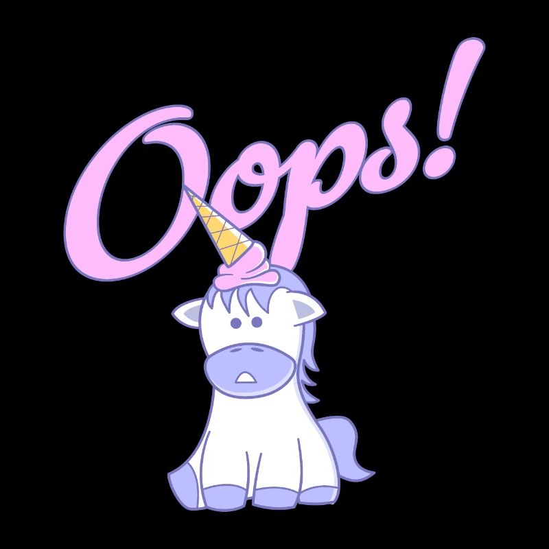 Oops, une licorne !