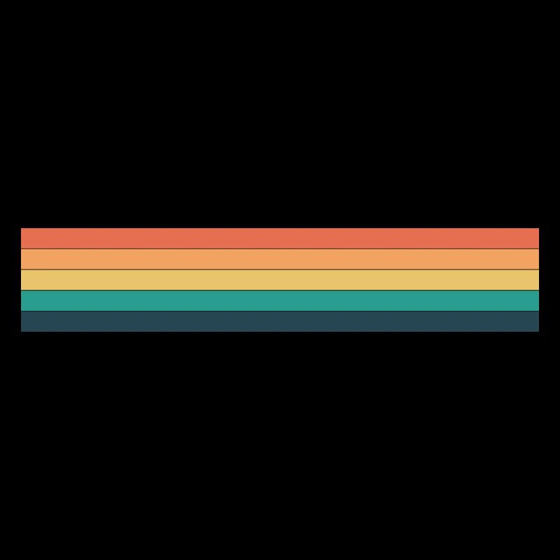 Retro stripe design in vintage colors
