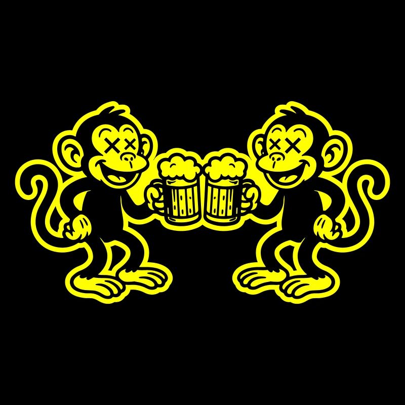 Beer Monkey Funny