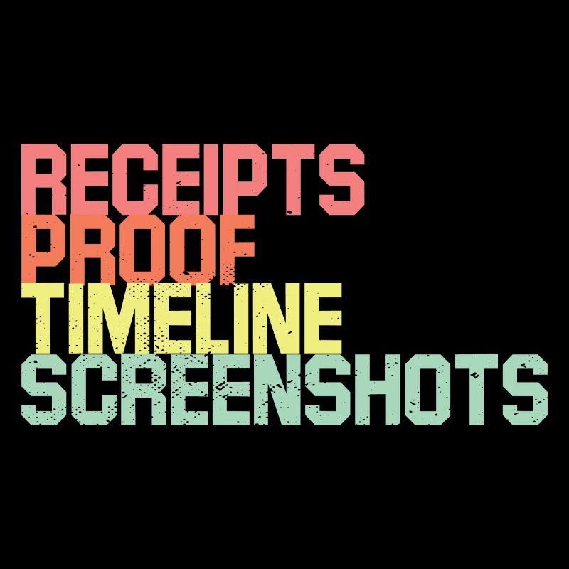 Receipts Timeline Screenshot Witty Retorts Snappy