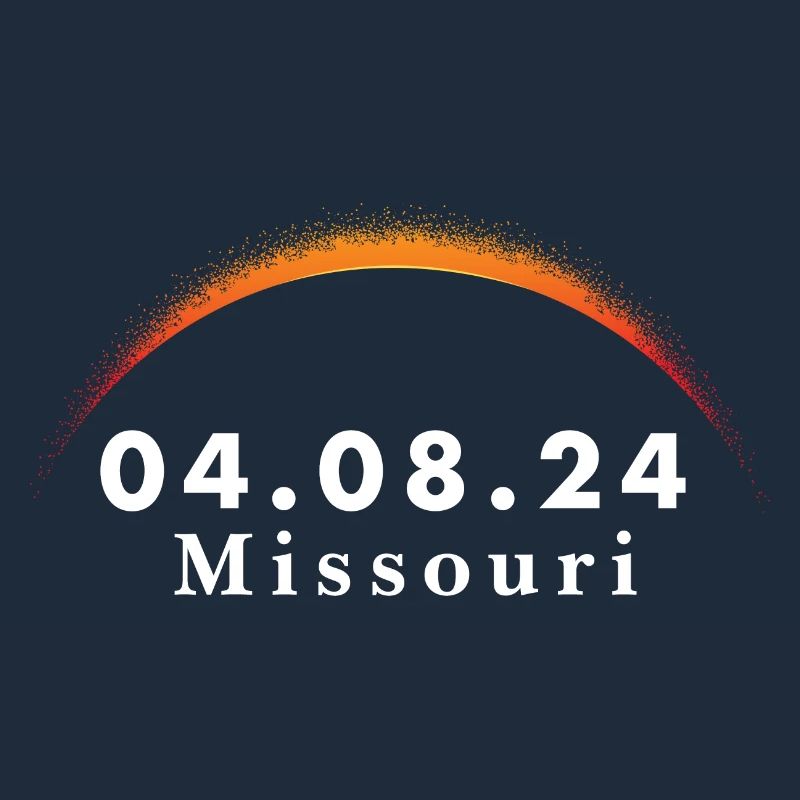 Total Solar Eclipse Path of Totality Missouri