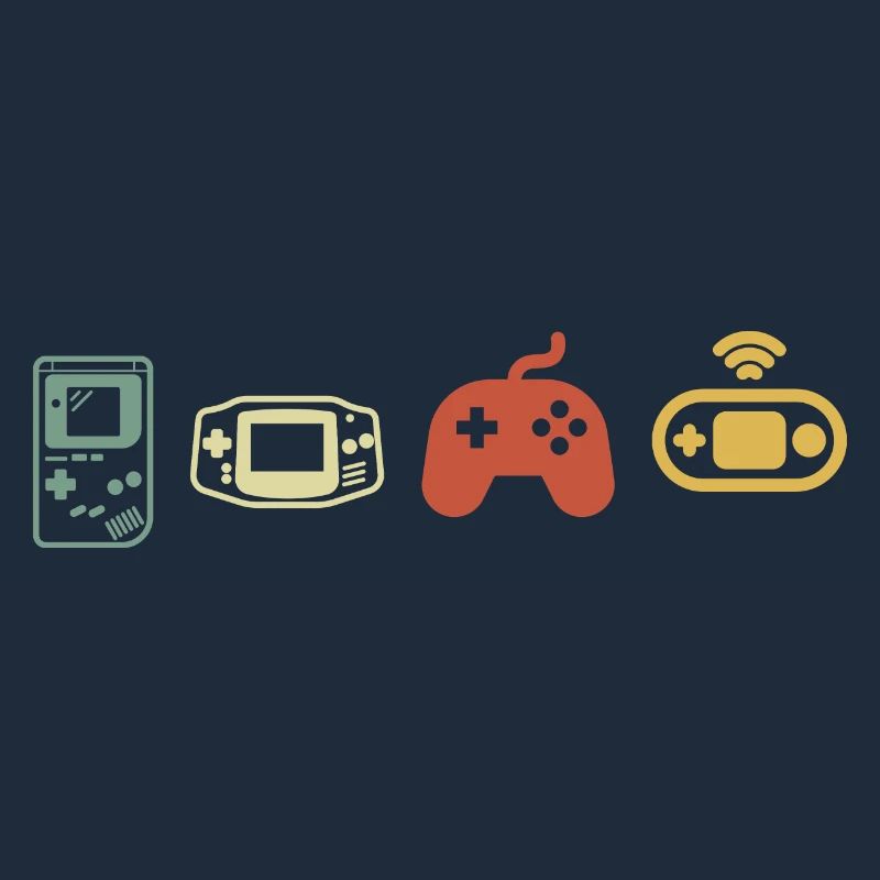 Vintage-Retro-Konsole