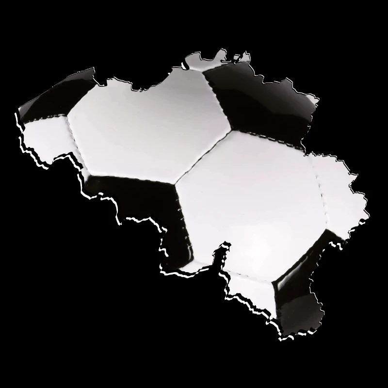 Belgium Map Frames Real Football