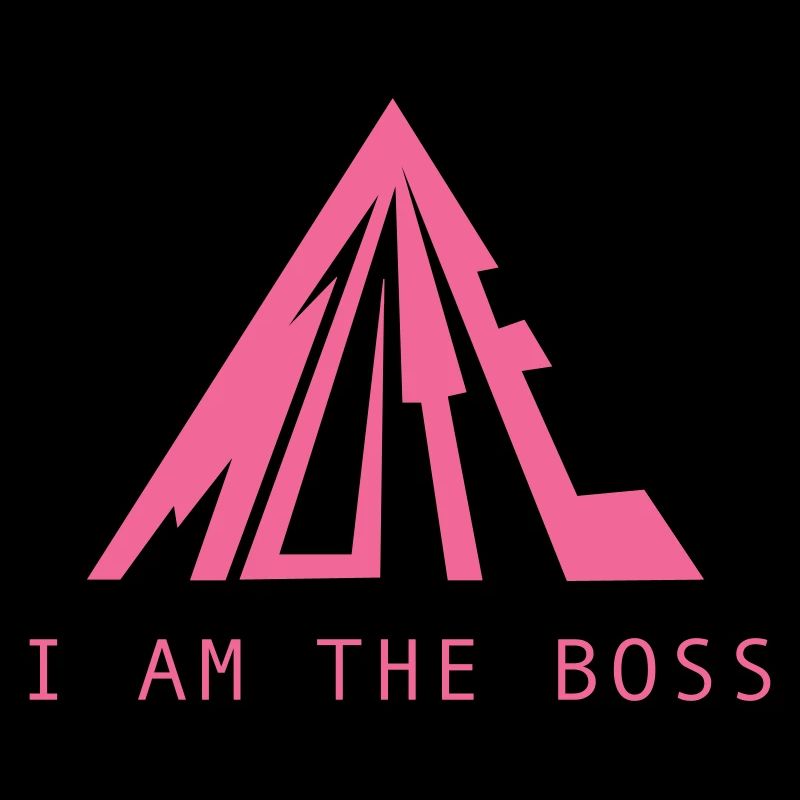 Bossy design in pink