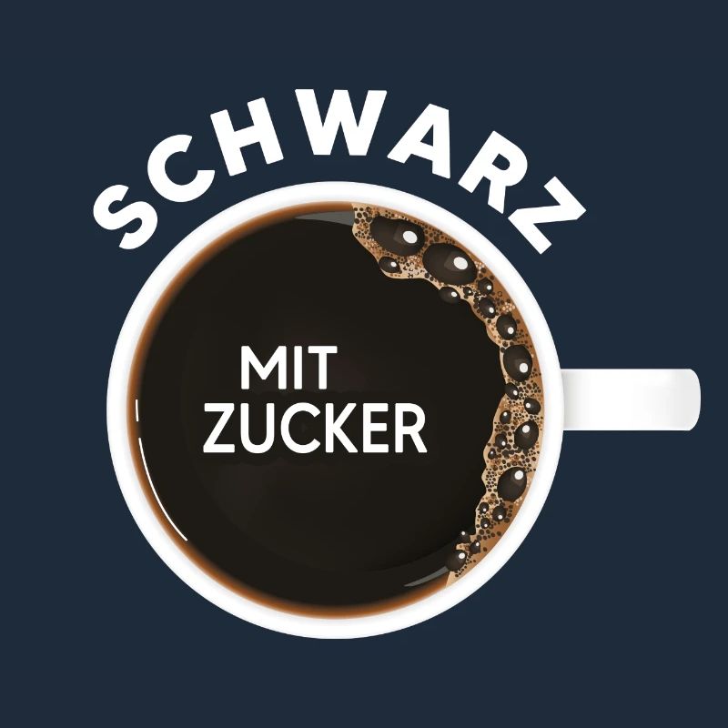 schwarzer Kaffee Kaffeetasse Kaffeetrinker