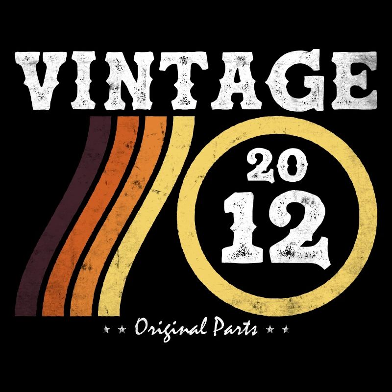 Limited Edition Vintage 2012 - Classic Retro 12