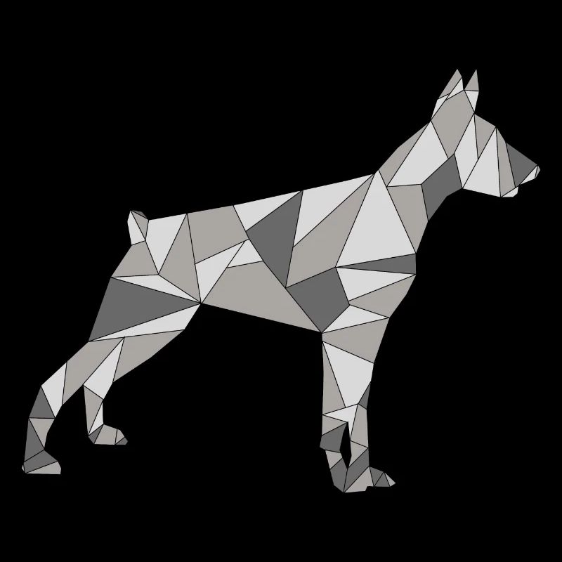 GEOMETRIC DOBERMAN
