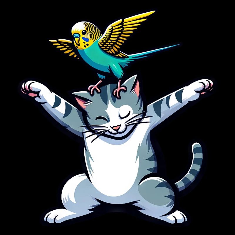 Chat mignon Budgie Friends Pets