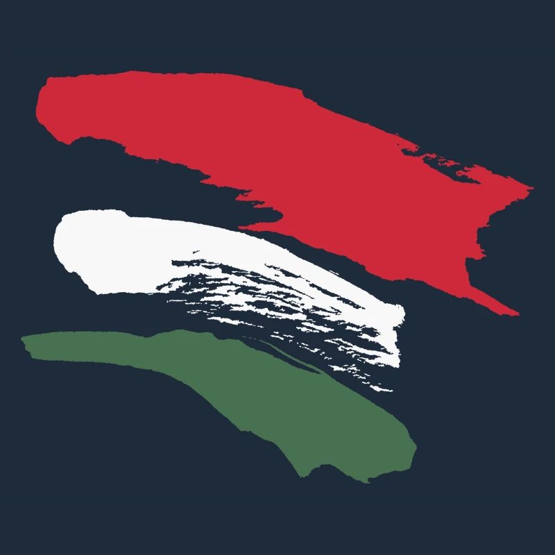 Hungary - Brush Stripes