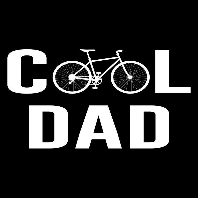Fahrrad Cool Dad Spruch Vatertag