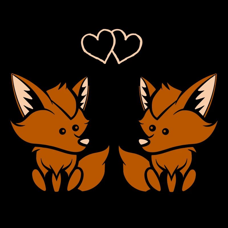 Foxes in love