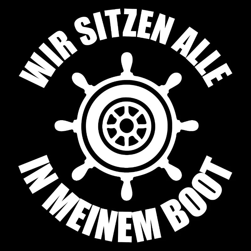 Motorboot Kapitän Boot Boote Seefahrt Geschenk