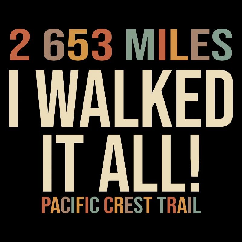 Finisher Pacific Crest Trail Tee Rando PCT