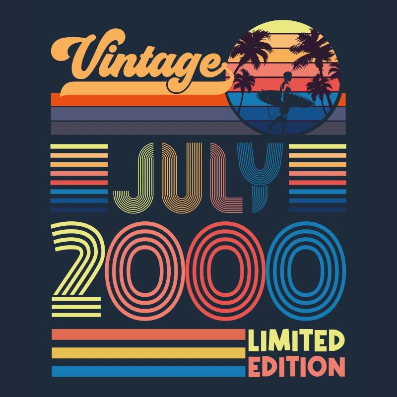 Jubiläum Juli 2000. Geschenk Juli 2000.