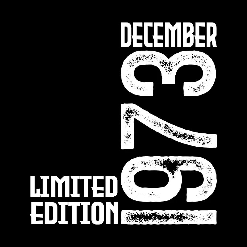 Cadeau Anniversaire Décembre 1973. Decembre 1973.