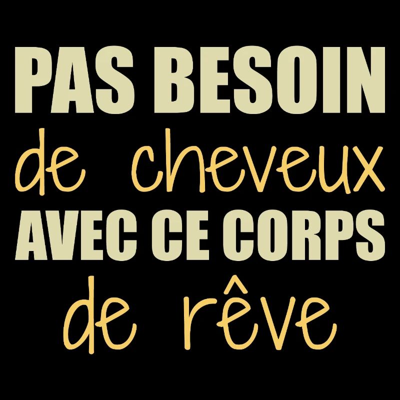 Pas besoin de cheveux avec ce corps de rêve
