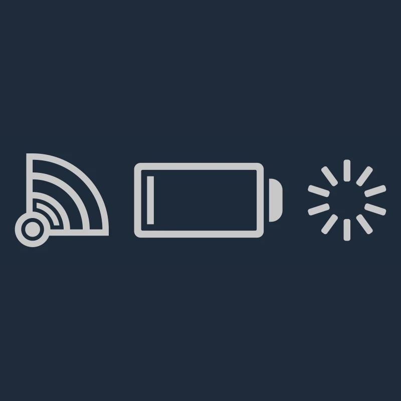 Logos no connection battery