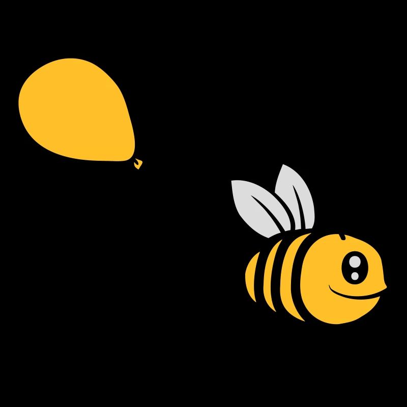 Happy Balloon Bee Comic