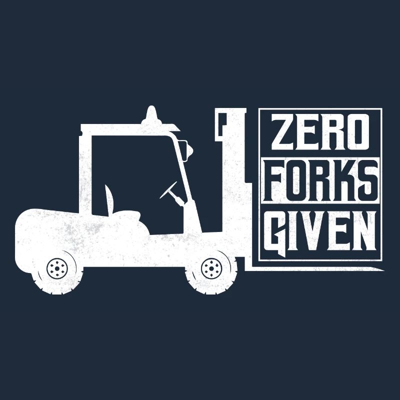 Zero Forks Given Forklift Forklifter Operator