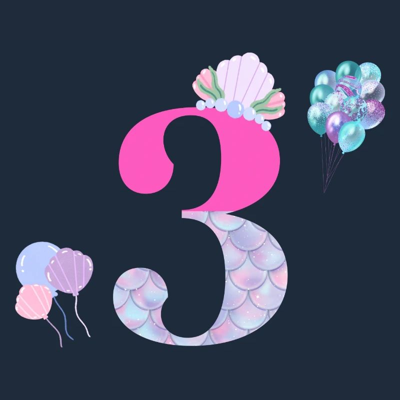 3e anniversaire sirène