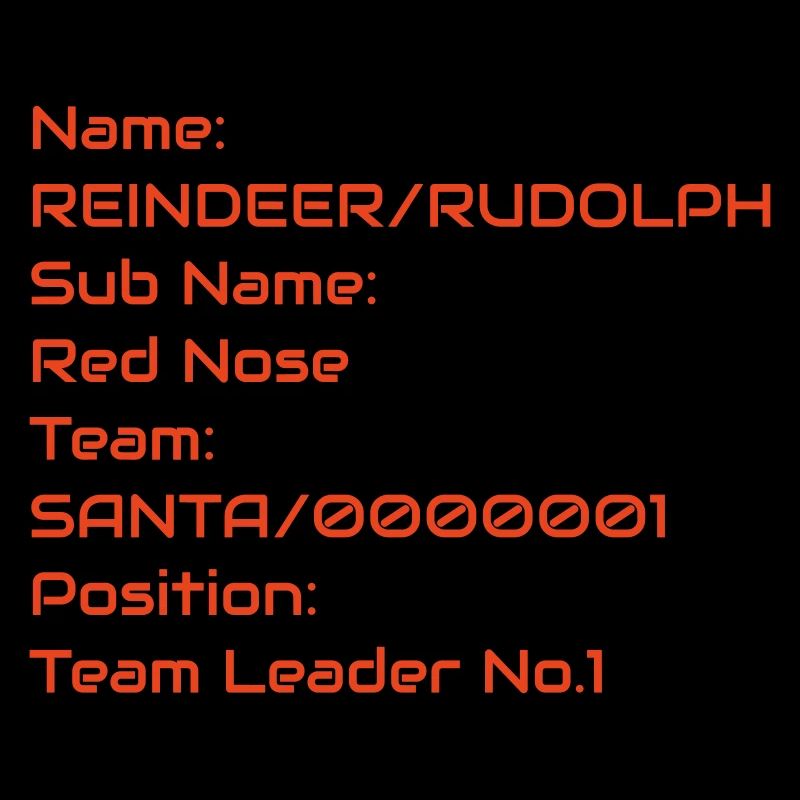 ReindeerRudolphRedNose