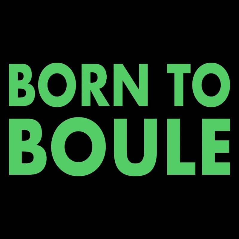 Boule Spruch Geschenkidee Boulekugel