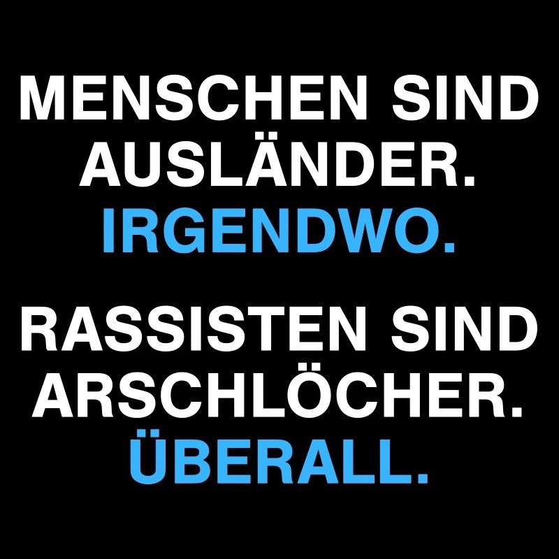 Menschen sind Ausländer