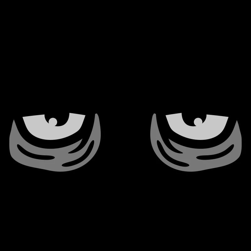 Drôle de visage fatigué