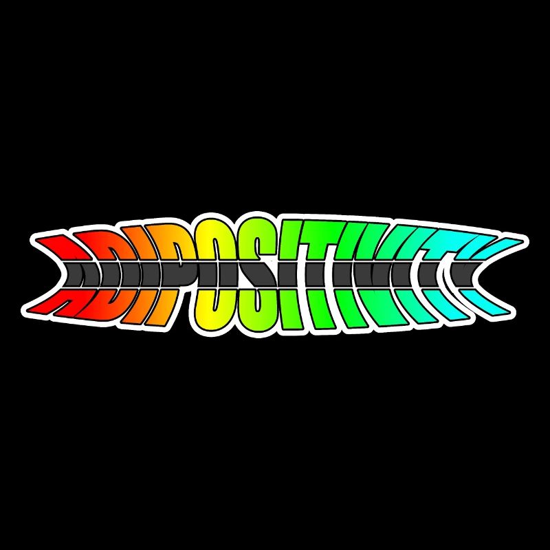 Adipositivity Regenbogen