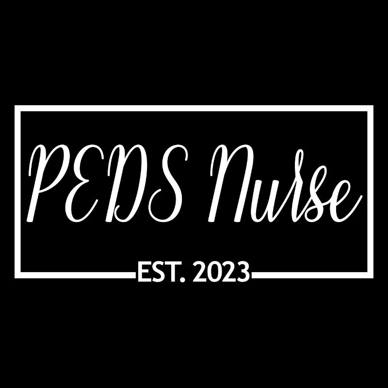 PEDS-Krankenschwester Est. 2023 Abschluss als Krankenpfleger