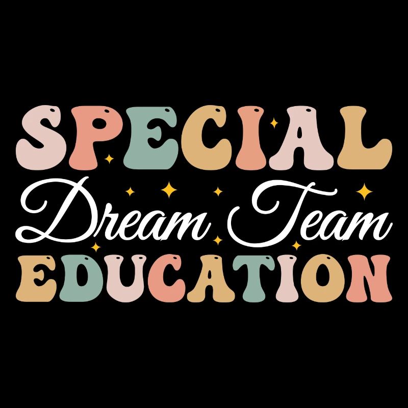 Special Dream Education Team Groovy SPED Lehrer