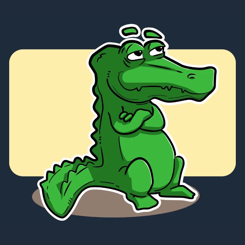 süsses Krokodil