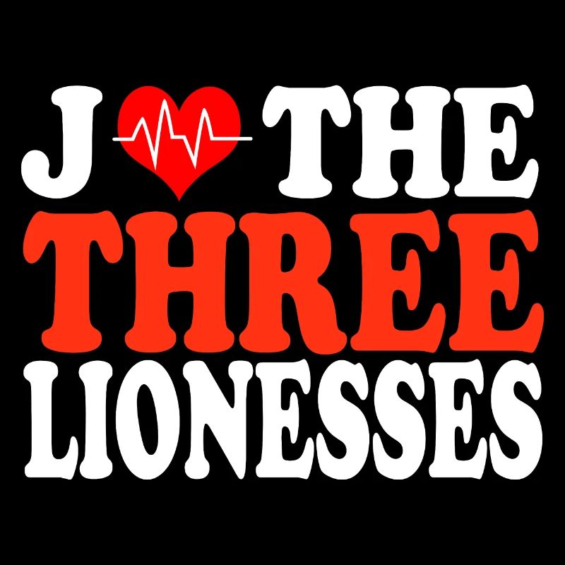 love three lionesses équipe angleterre de footbaIl