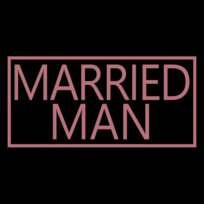 Verheirateter Mann Passendes Paar Hochzeit Flitterwochen