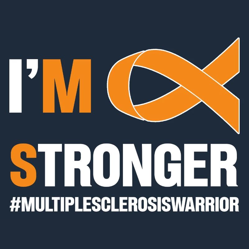 Multiple Sclerosis Warrior MS Month Orange Ribbon