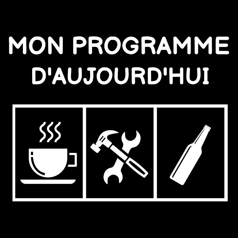 Boire un Café bricoler picoler