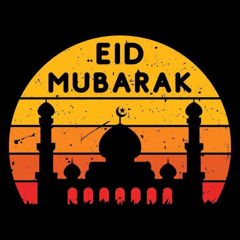 Ramadan Eid Mubarak Sunset