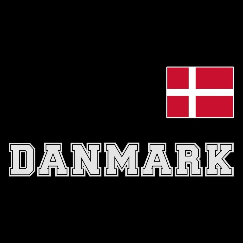 Denmark jersey look – DANMARK with flag flag