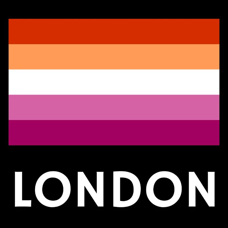 Drapeau de la fierté lesbienne de Londres