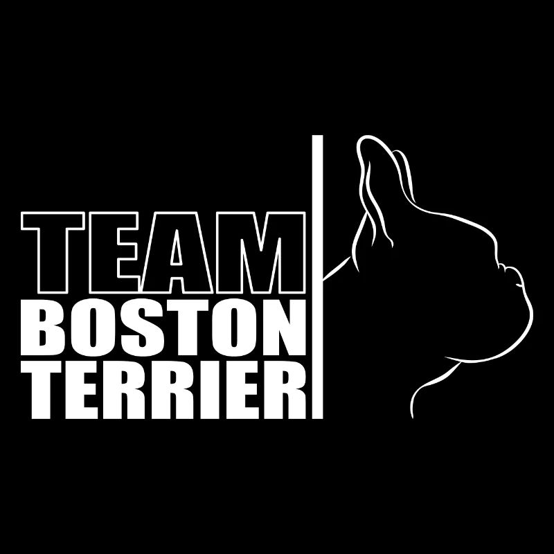 TEAM Boston Terrier Hunde Hund Wilsigns