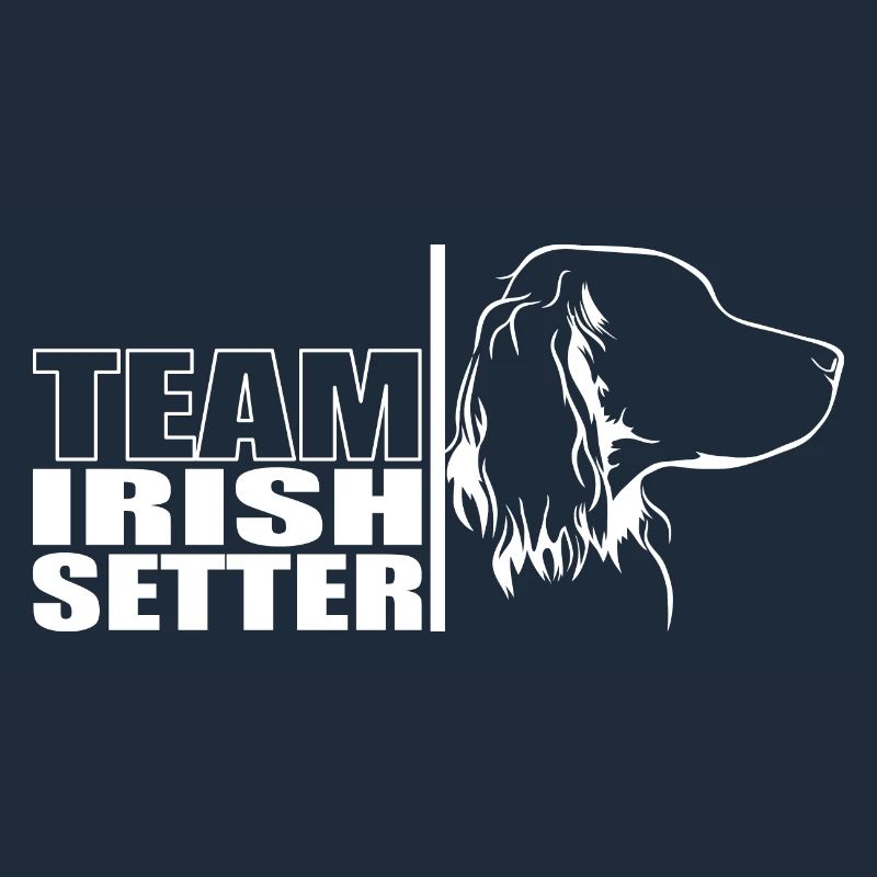 TEAM Irish Setter Hunde Hund Wilsigns