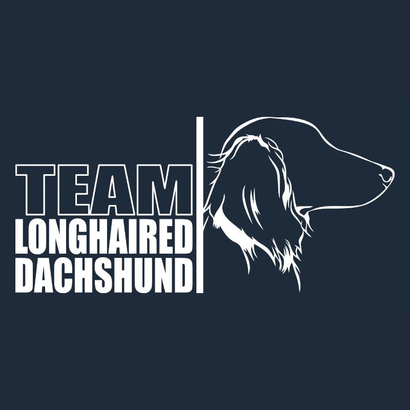 TEAM Longhaired Dachshund Hunde Dackel Wilsigns