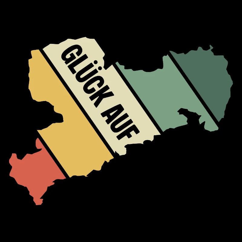 Retro Sachsen Gruss