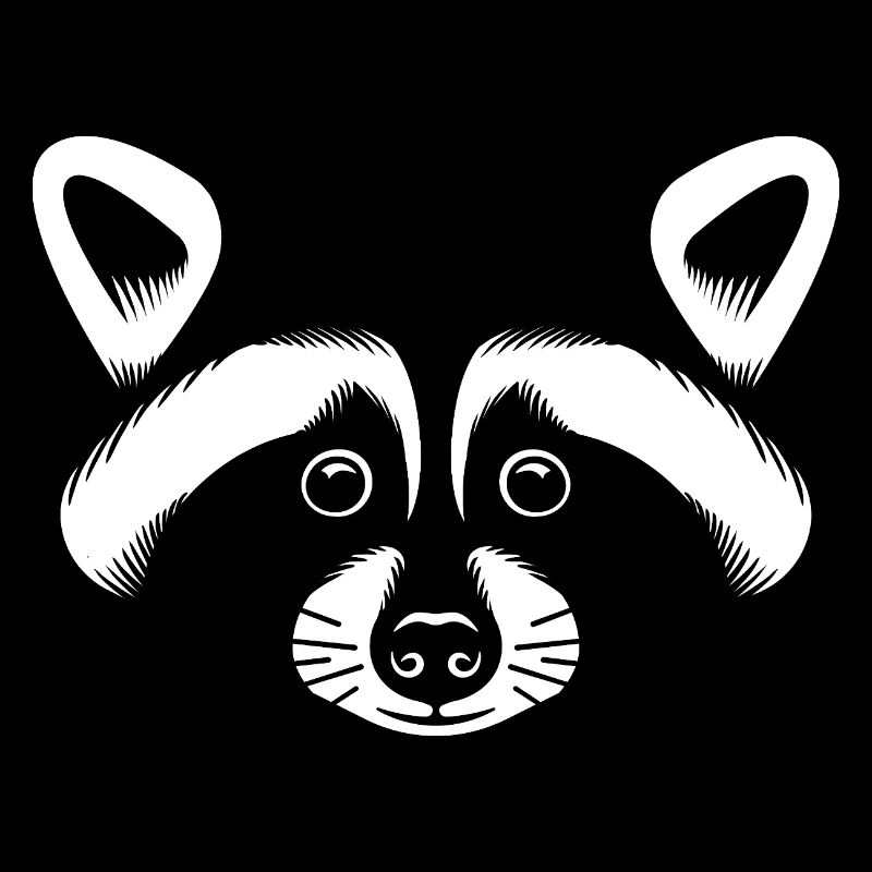 Waschbär Kostüm - Waschbrett Bauch Geschenk
