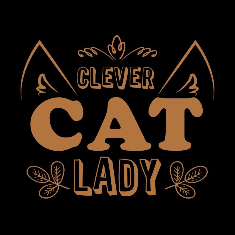 Clever cat lady