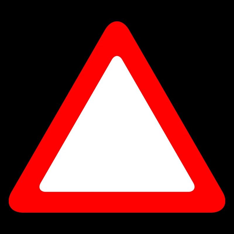 Road sign warning