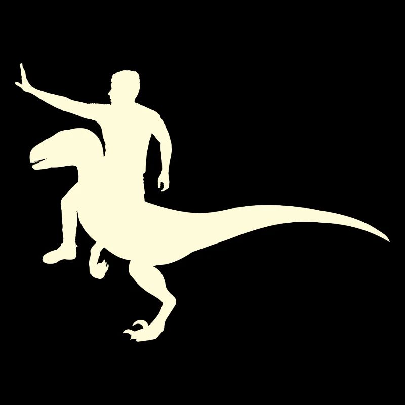 Velociraptor Riding Dinosaur Rider