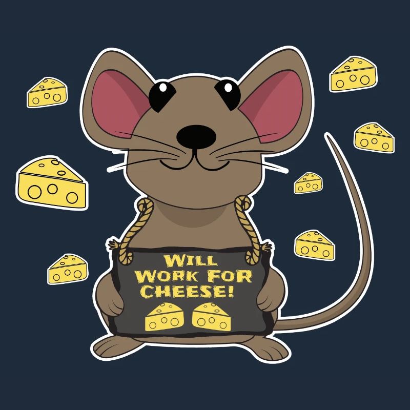 Drôle de fromage de souris