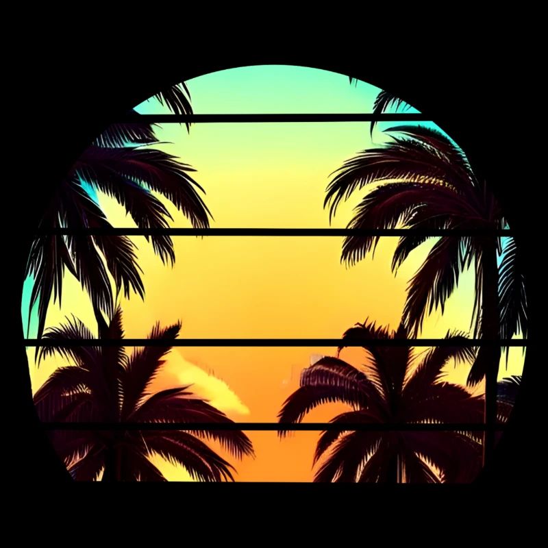 Plamen Sunset Retro 90s